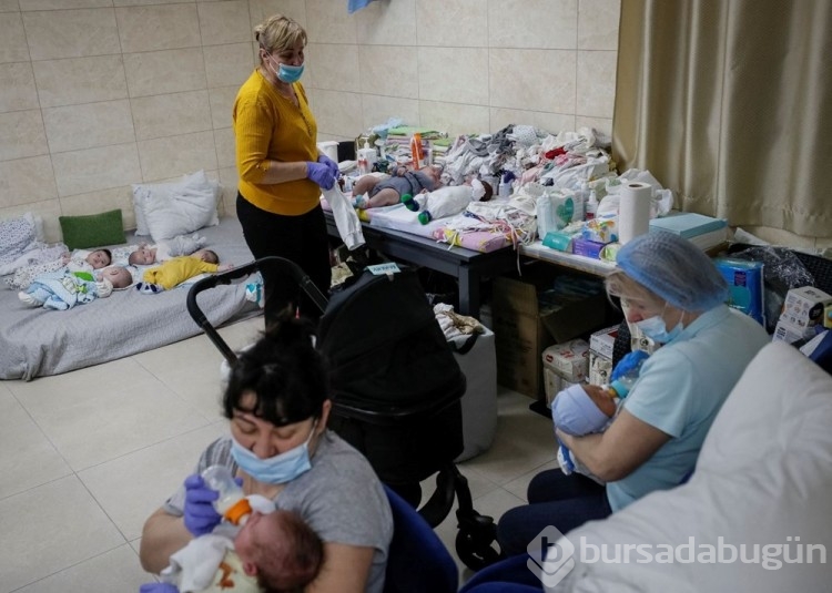 Kiev'de onlarca bebek sahipsiz kaldı!