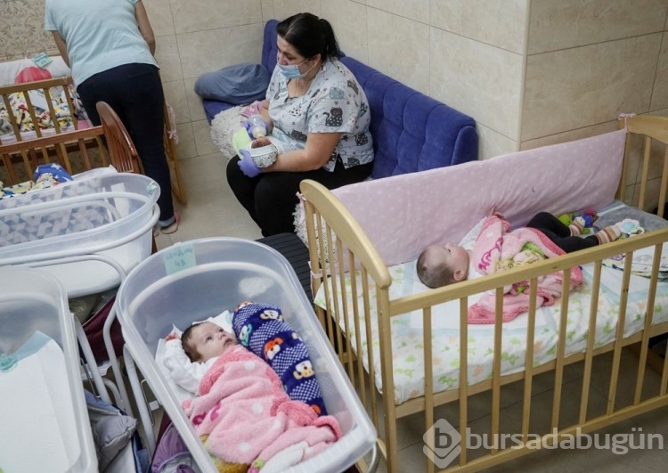 Kiev'de onlarca bebek sahipsiz kaldı!