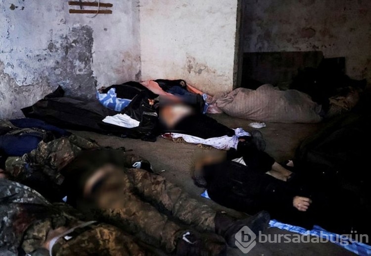Ukrayna'da sokaklar ve mahzenler ceset doldu!
