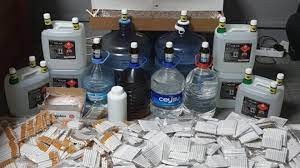 İstanbul'da 3 bin litre sahte içki ve etil alkol ele geçirildi!