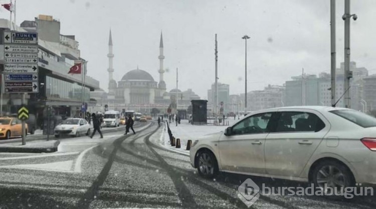 İstanbul'da kar yağışı uyarısı!