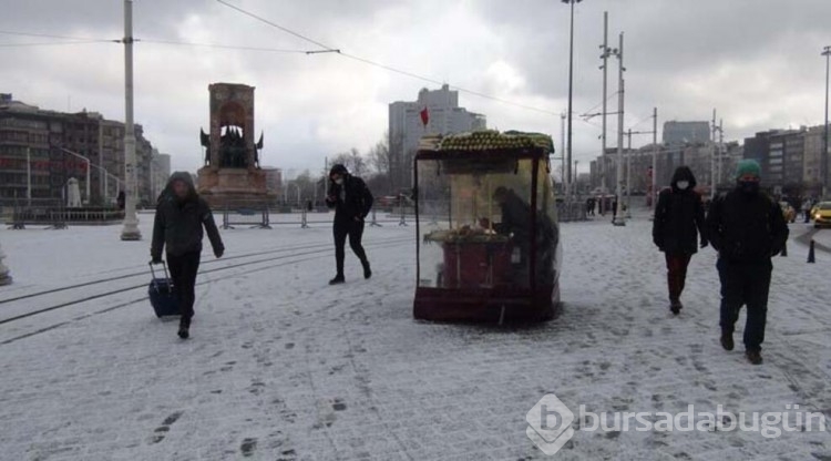 İstanbul'da kar yağışı uyarısı!