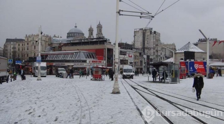 İstanbul'da kar yağışı uyarısı!