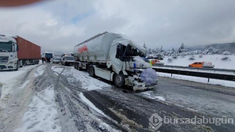 Bolu Dağı'nda kaza!