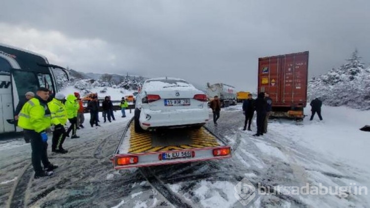Bolu Dağı'nda kaza!