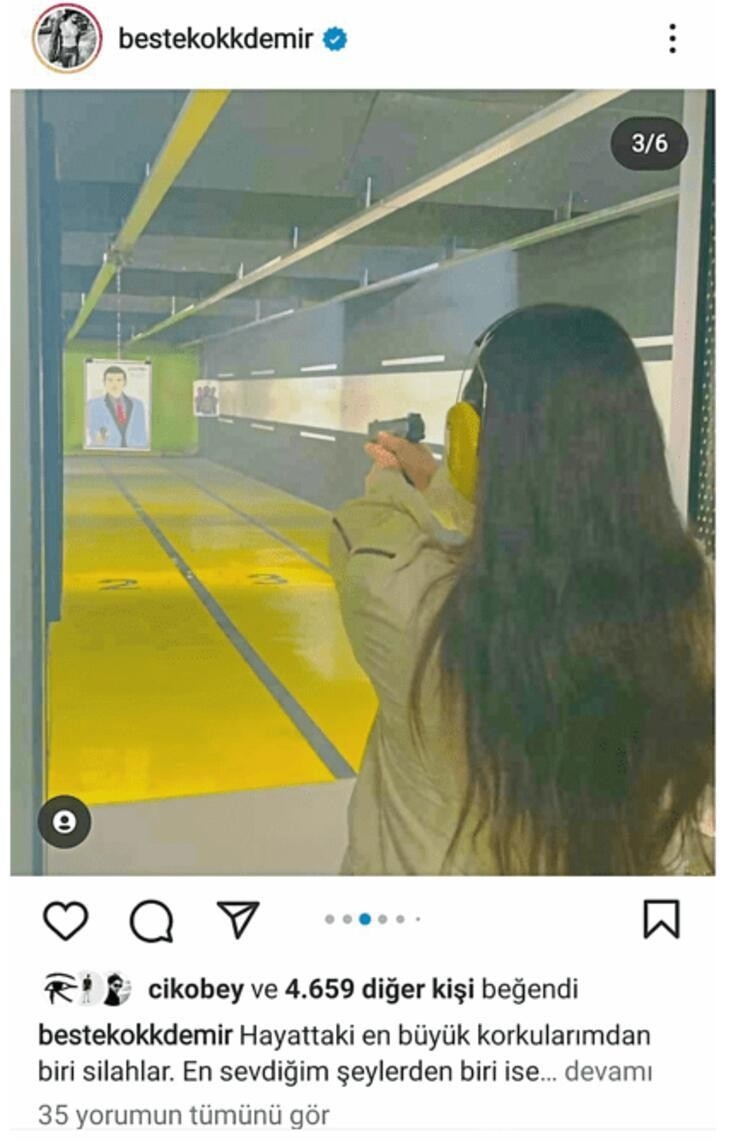 Beste Kökdemir korkusunun üzerine gitti