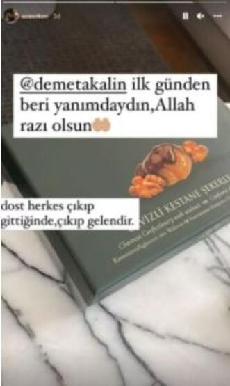 Ece Erken'den Demet Akalın paylaşımı!