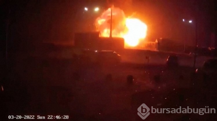  Kiev'de siviller ve Rus ordusu savaşıyor! 