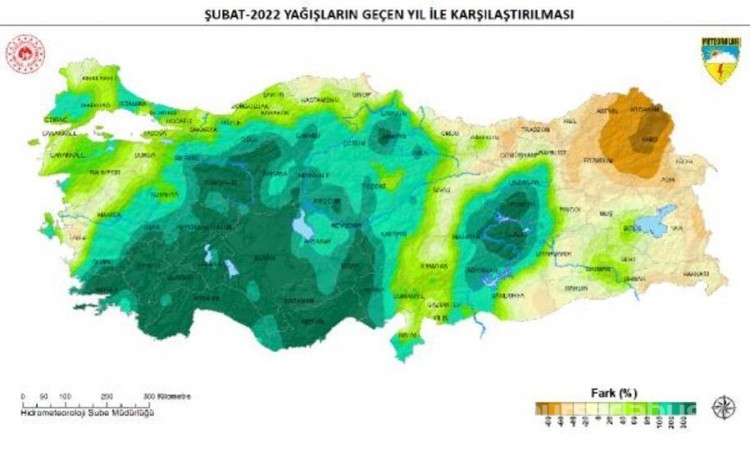 Şubat yağışlarında yüzde 87'lik rekor artış yaşandı
