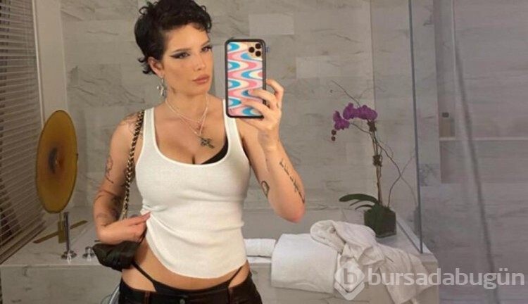 Halsey cesur tarzıyla ortalığı salladı