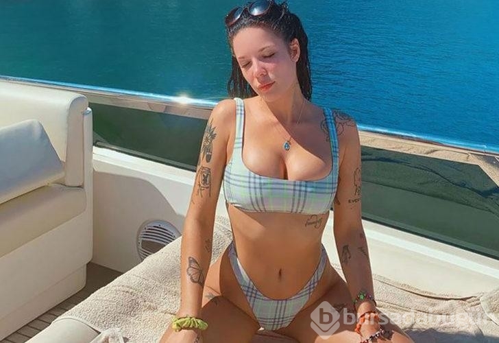 Halsey cesur tarzıyla ortalığı salladı