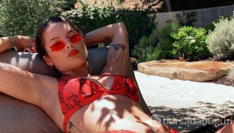 Halsey cesur tarzıyla ortalığı salladı