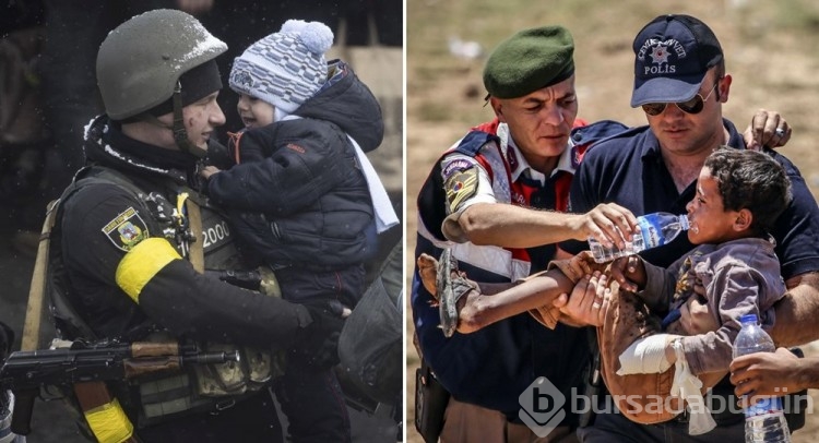 Savaşların değişmeyen görüntüleri...