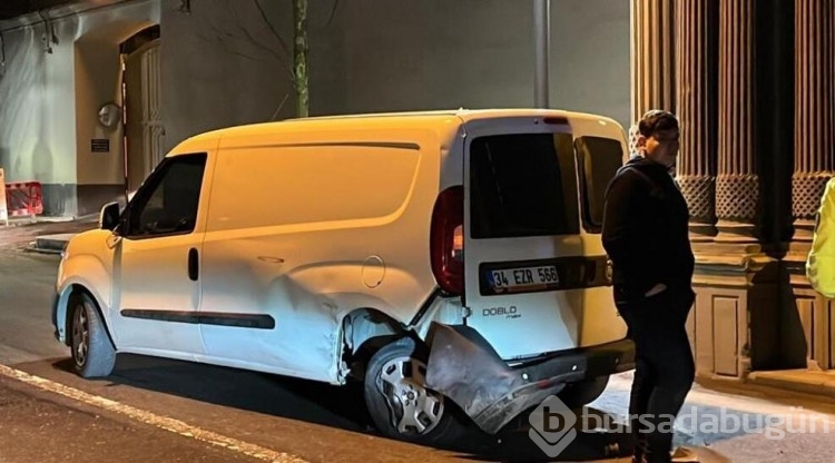 Aracının yandığını görünce önce ağladı sonra kavga etti!
