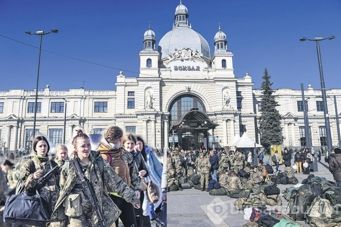  Kiev'in kadın savaşçıları cephede en önde!