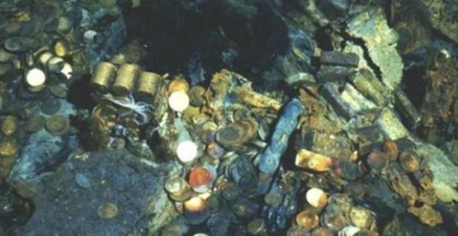 165 yıl önce 21 ton altınla batan gemiden mucize çıktı