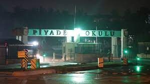Piyade Okulu'nda patlama sonrası yangın!