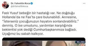 Faslı Yusuf bebeğin çağrısını sessiz kalmadı!