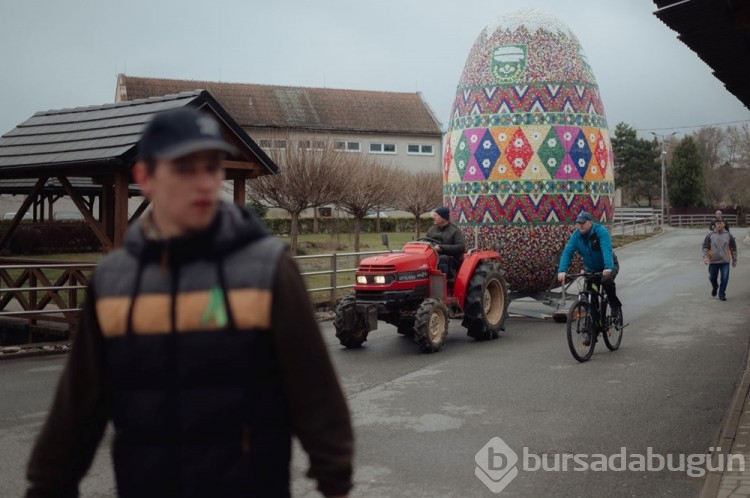 Dev paskalya yumurtası Slovakya'da gösterildi