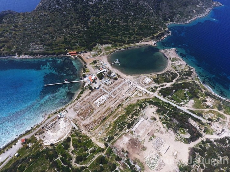 Knidos Antik Kenti'nde bulunan eserler fetihlere ışık tutuyor
