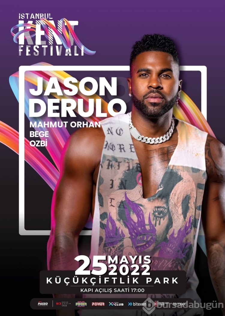 Dünyaca ünlü  şarkıcı Jason Derulo İstanbul'a geliyor