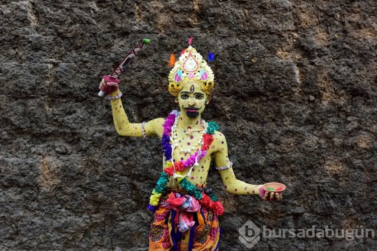 Hindistan'da Gajan Festivali coşkusu