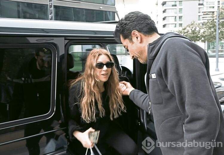 Sinem Kobal ve Kenan İmirzalıoğlu bebek ziyaretine gitti