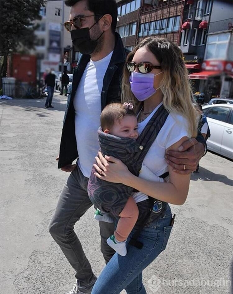 Sinem Kobal ve Kenan İmirzalıoğlu bebek ziyaretine gitti