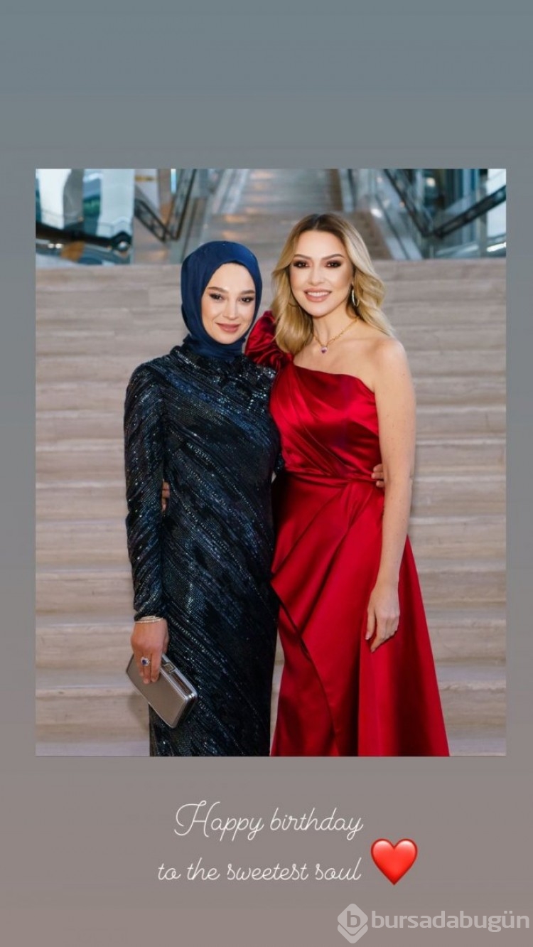 Hadise, müstakbel görümcesini paylaştı