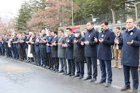 Teğmen Kaan Kanlıkuyu için uğurlama töreni...