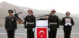 Teğmen Kaan Kanlıkuyu için uğurlama töreni...