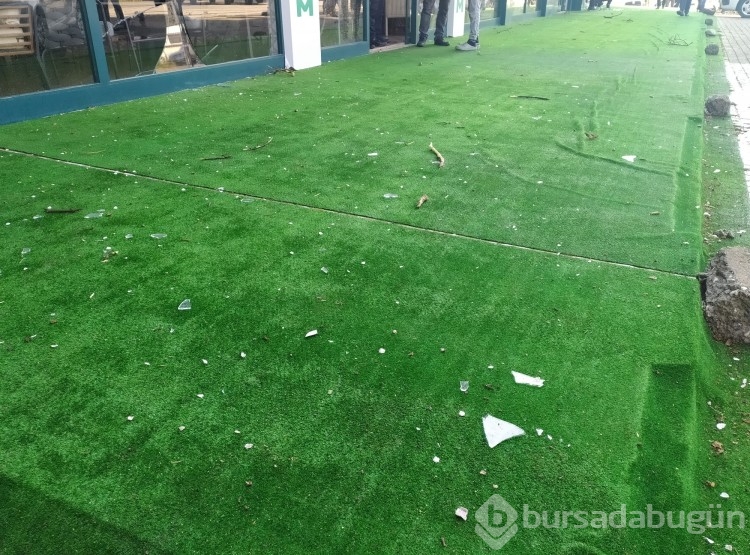Bursa'da alçak saldırı