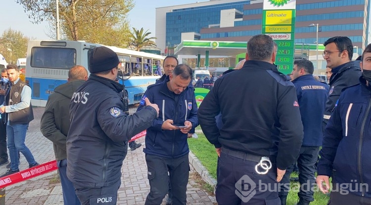 Bursa'da alçak saldırı