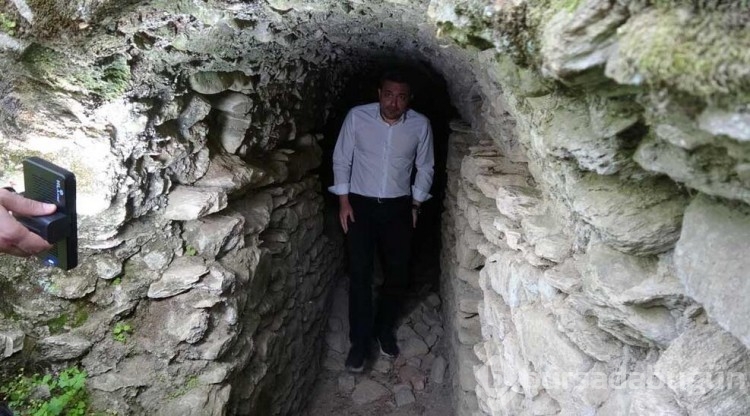 Aydın'da 1800 yıllık kanalizasyon sistemi bulundu
