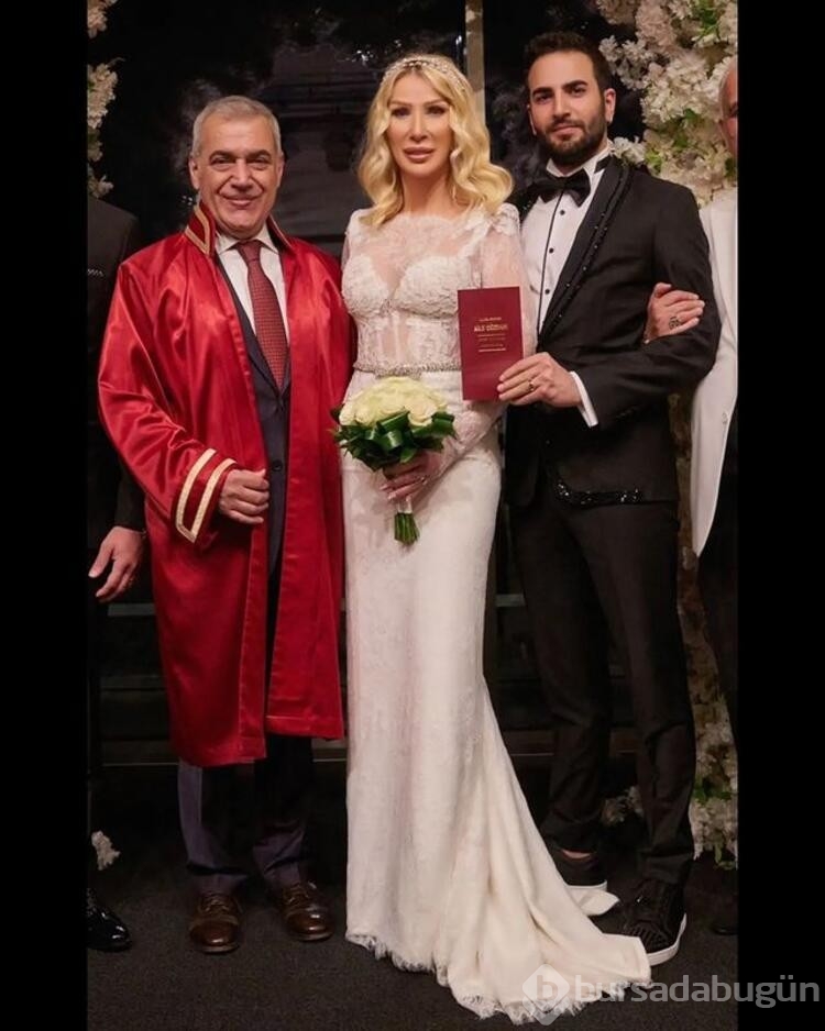 Seda Sayan'ın nikahından ilk görüntüler...
