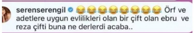 Hadise, Seren Serengil'i güldürdü