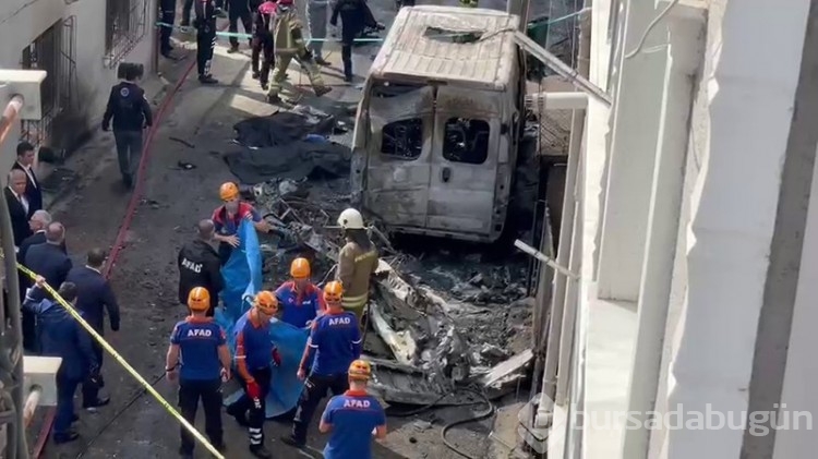 Bursa'da uçak düştü! 2 ölü...