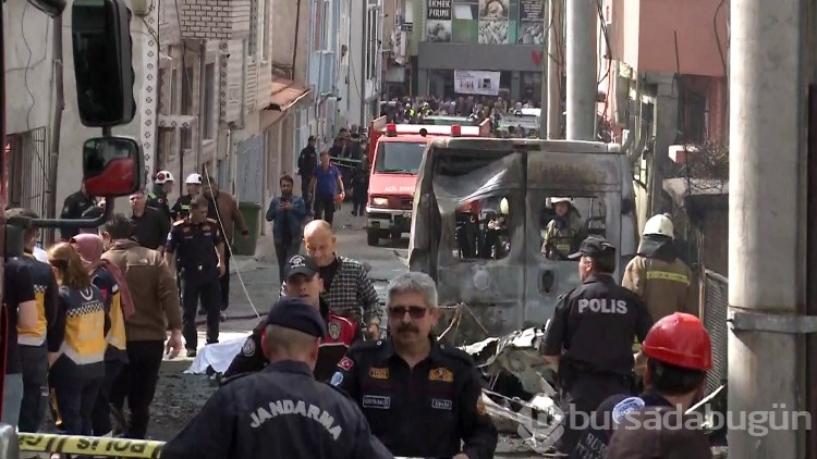 Bursa'da uçak düştü! 2 ölü...