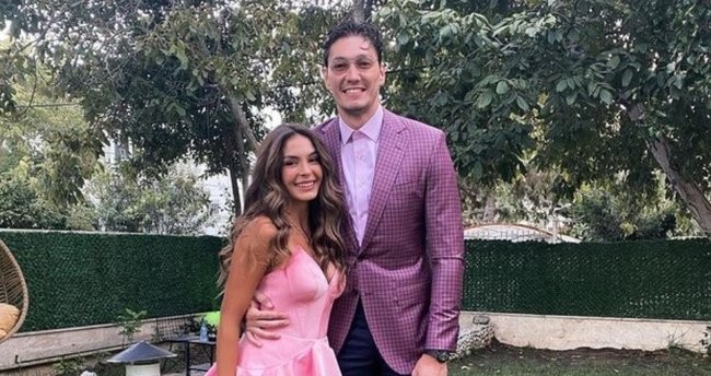 Ebru Şahin ve Cedi Osman'dan çifte düğün