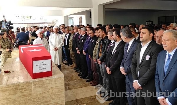 Hatay şehidi son yolculuğuna uğurlandı...