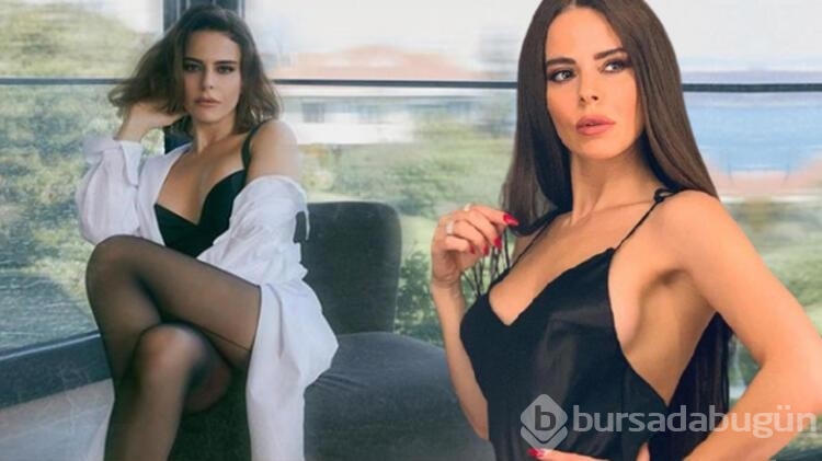 Simge Sağın'ın transparan elbisesi
