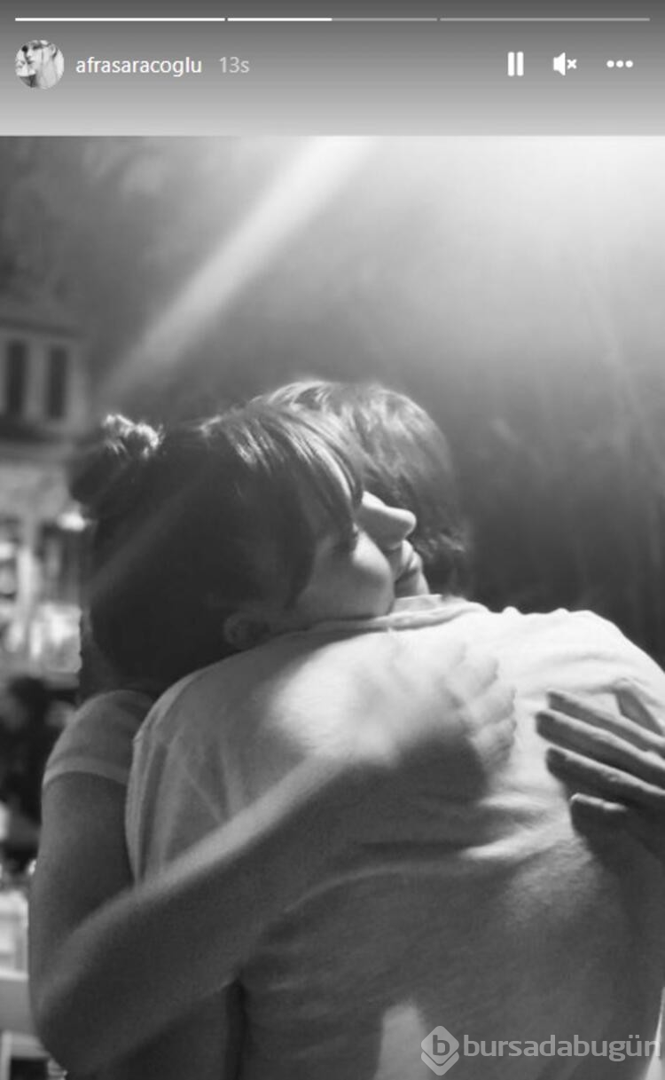 Afra Saraçoğlu'ndan doğum günü paylaşımı...