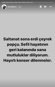 Cem Belevi'den İrem Derici'ye yanıt gecikmedi...