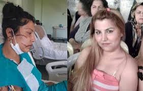 Dini nikahlı eşine bıçakla saldırdı...