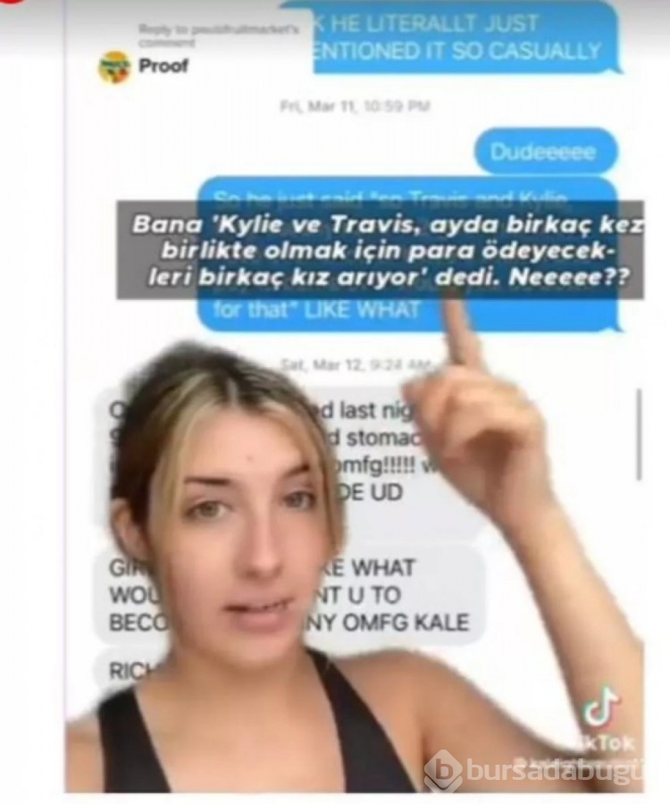 Kylie Jenner ve Travis Scott üçlü ilişki istiyor