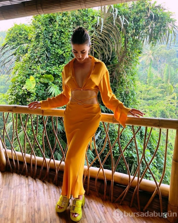 Burcu Özberk'in aklı Bali'de kaldı