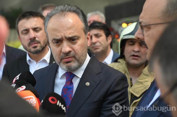 Bursa'da fabrika yangını