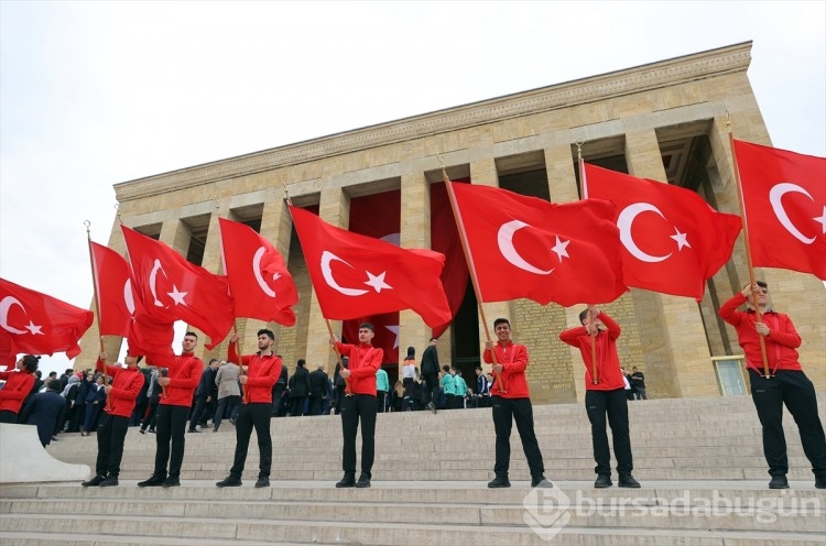 Anıtkabir'de 19 Mayıs kutlaması