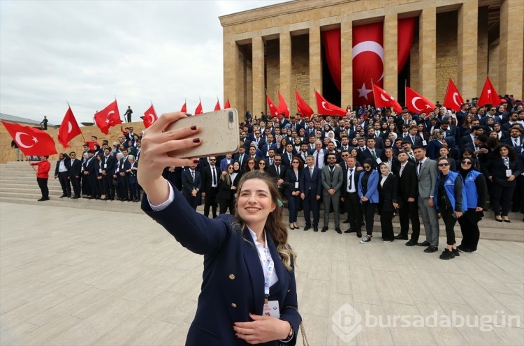 Anıtkabir'de 19 Mayıs kutlaması