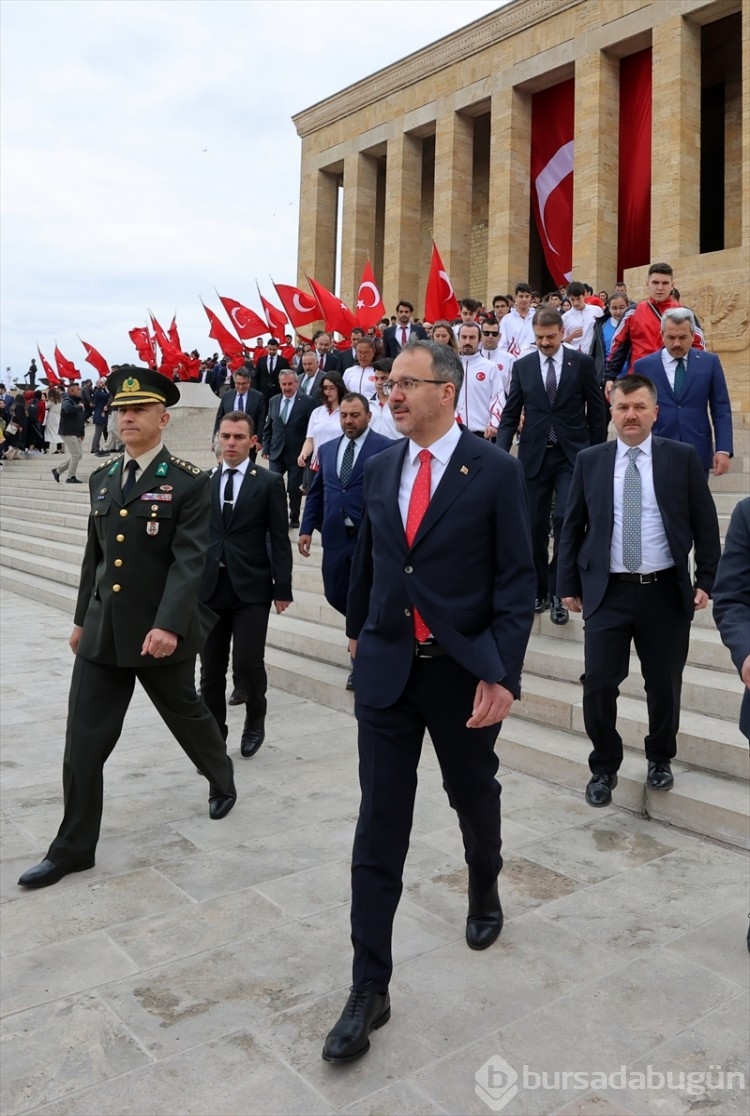 Anıtkabir'de 19 Mayıs kutlaması